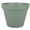 Image de Eda Plastique - Pot De Fleur Rond Toscane - Ø 60 X H47 Cm - 76 L - Vert Laurier