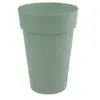 Image de Pot de fleurs rond en plastique Ø 46 cm Toscane vert laurier