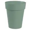 Image de Pot de fleur rond Toscane Ø 44 x H.53 cm - Vert laurier -