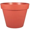 Image de Toscane Pot de fleurs rond 48 cm 43 L Terre cuite Polypropylène - Résistant gel UV