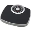 Image de TERRAILLON - NEO T - Pèse personne mécanique, Large plateau métal avec revêtement anti-dérapant, Grand cadran haute lisibilité, Balance robuste, Capacité 180 kg, Graduation 1 kg, Noir et Argent en occasion ou reconditionné