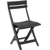 Image de Chaise de jardin pliable GRILL ME Miami anthracite dossier réglable anti-UV