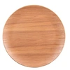 Image de Assiette de présentation bois naturel 34 cm - - Marron - Bois