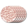 Image de Assiette plate Léa rouge 27 cm (lot de 6) - - Rouge - Grès