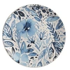 Image de Assiette à dessert Jardin bleu 21,5 cm (lot de 6) - Trend'up - Blanc - Faïence