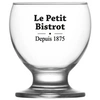 Image de Boîte de 6 gobelets Bistrot 21 cl - - Transparent / Cristal - Verre