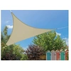 Image de Voile d'ombrage triangulaire Flex 3,60 x 3,60 x 3,60 m - Ivoire -