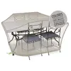 Image de Housse de protection Cover One pour table rectangulaire + 6 chaises - 190 x 120 x 70 cm -