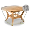 Image de Housse de protection Cover Line pour table ronde 6 personnes - Ø 120 x 50 cm -