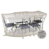 Image de Housse de protection Cover Air pour table rectangulaire + 8 chaises - 240 x 130 x 70 cm -