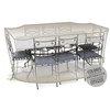 Image de Housse de protection Cover Air pour table rectangulaire + 10 chaises - 290 x 130 x 70 cm -