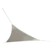 Image de Jardiline - Voile d'ombrage triangulaire avec leds solaires intégrées Night and day taupe