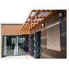 Image de Store d'ombrage 100 x H 180 cm Sable - 165g/m²