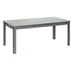 Image de Table de jardin extensible en aluminium anthracite Milos 8 à 10 personnes