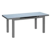 Image de Table de jardin extensible en aluminium anthracite Ibiza 10 à 12 personnes