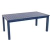 Image de Table en aluminium extensible 8 à 10 personnes Santorin Gris bleuté