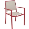 Image de Fauteuil empilable en aluminium Santorin Terracotta