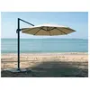 Image de Parasol rond en aluminium et toile polyester avec pied en croix - Tobago Eco - Ø 3 x 2,66 m -