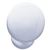 Image de Godonnier patere 1t plastif.blanc *50101