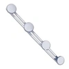Image de Godonnier patere 4t epoxy blanc