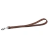 Image de Martin Sellier - Laisse Courte avec Bords Arrondis de 25-50cm pour Chien - Marron