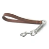 Image de Martin Sellier - Laisse avec Amortisseur Marron pour Chien - 25/50cm