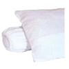 Image de Sous-taie d'oreiller molleton 100% coton gratté 60 x 60 cm blanc