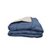 Image de Couette Microfibre 400g/m² CALGARY Petrole & Mastic 220x240cm