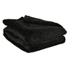 Image de Plaid microflanelle 130x170 cm noir
