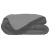 Image de HUDSON Couette legere Microfibre 200g/m2 140x200cm Acier + Argent