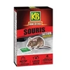 Image de KB Home Defense Appât anti-souris sachets céréales - 4 x 25 g - Prêts à l'emploi