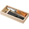 Image de Ensemble couteau et pochette en acier au carbone