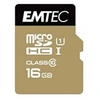 Image de Gold+ - Carte mémoire flash (adaptateur SD inclus(e)) - 16 Go - Class 10 - micro SD - or