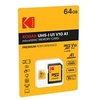 Image de - Carte mémoire flash (adaptateur microSDXC vers SD inclus(e)) - 64 Go - UHS Class 1 / Class10 - 580x - microSDXC UHS-I