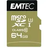 Image de SpeedIN' - Carte mémoire flash (adaptateur microSDXC vers SD inclus(e)) - 64 Go - UHS-I U3 / Class10 - 650x - microSDXC