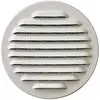 Image de Grille à persiennes fixes avec moustiquaire Eoliance Habitat blanche 80mm x 80mm