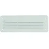 Image de Grille Plastique Rectangulaire Extra-plate Blanc 254x110 - Autogyre