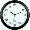 Image de HORNEW N Quartz Horloge Silencieuse Noir 30 x 5,5 x 30 cm