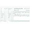 Image de Carnet Exacompta à souche 13,5x18,5cm Quittances de loyer 50 feuillets