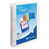 Image de Classeur 4 anneaux 30mm polypropylène chromaline 10/10e Krea Cover - A4 maxi Blanc transparent