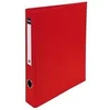 Image de Classeur Exacompta pvc 4 anneaux - dos 50mm + porte étiquette - rouge