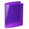 Image de Classeur 4 anneaux plastifié IDERAMA - Dos 4 cm - couleur violette - Violet -