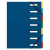 Image de Trieur Harmonika, A4, 7 compartiments, bleu