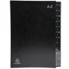 Image de exacompta pultordner, din a4, a-z, 24 fächer, schwarz noir