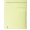 Image de Chemise imprimée Foldyne 300, A4, jaune pastel