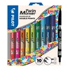 Image de Pochette 10 twin marqueurs double-pointe Pen