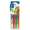 Image de Set 4 stylos Pen Frixion Light Set2Go Jaune Rose Vert et Orange