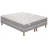 Image de Ens L INDISPENSABLE 160x200 matelas H26 ressort ensaches, ferme, 2 sommiers