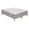 Image de Ens LE PUISSANT 160x200 matelas H25 ressort ensaches, mi-ferme, 2 sommiers