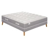 Image de Ens LE PUISSANT 140x190 matelas H25 ressort ensaches, mi-ferme, sommier